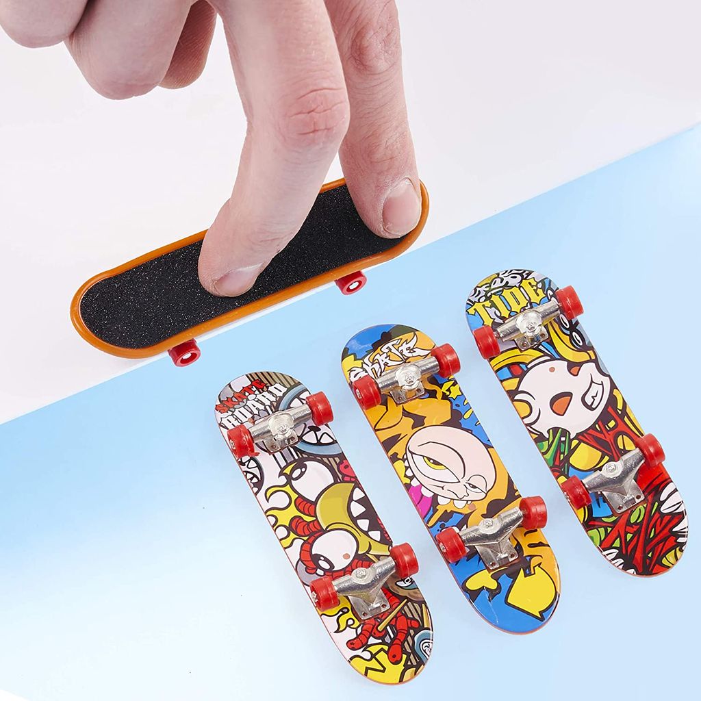 Mitgebsel Kindergeburtstag Tombola 100 x Finger Skateboard 