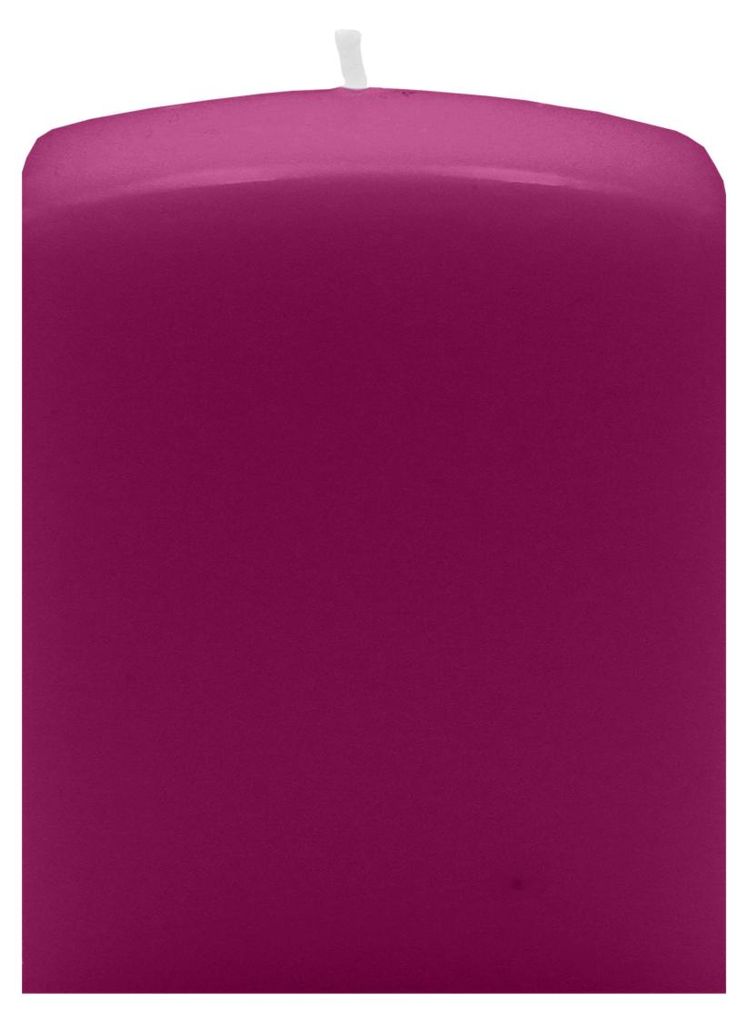 Quader Kerzen Brombeere 8 x Ø 6/6 cm, 4 Stück