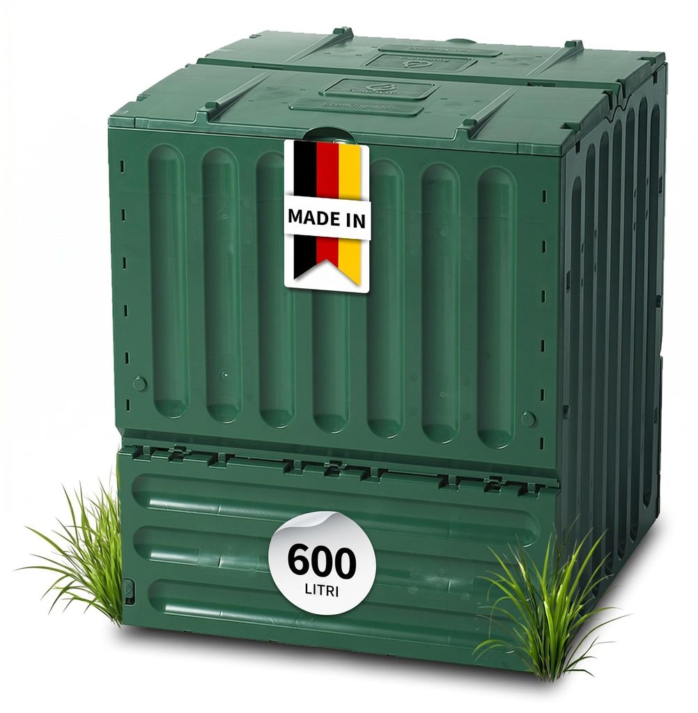 GARANTIA ECO-KING compostiera 600 litri verde Immagine del prodotto  Immagine generata dall'IA