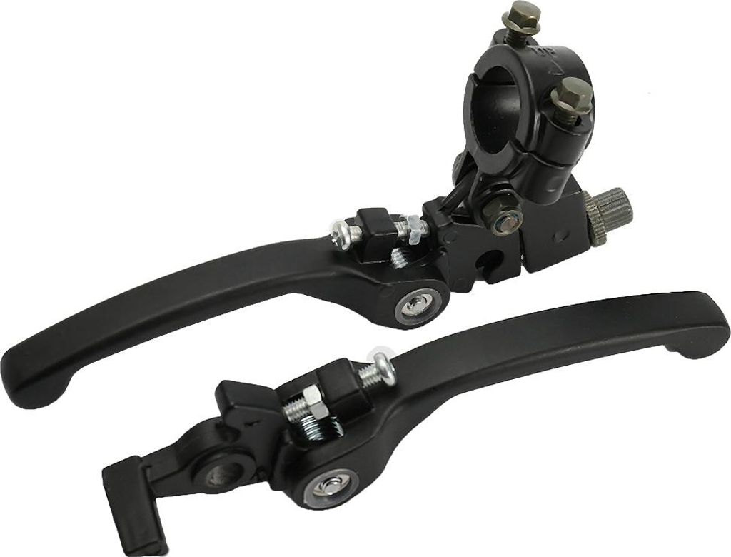 Bremskupplung Hebel, schwarze langlebige Aluminiumlegierung Mountain Bicycle Road für Fahrrad