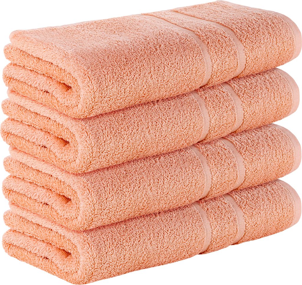 StickandShine 4er SET Premium Frottee Duschtuch 70x140 cm Produktbild 