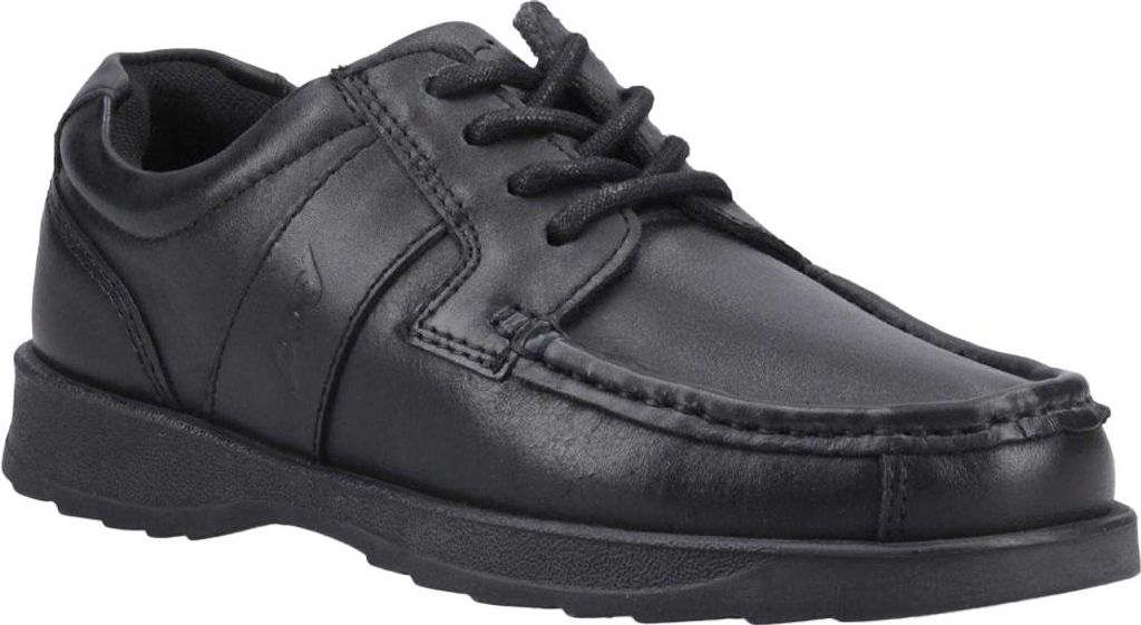 POD - "Logan" Schul-Uniform-Schuhe für Jungen, Leder FS11978 (28 EU) (Schwarz)