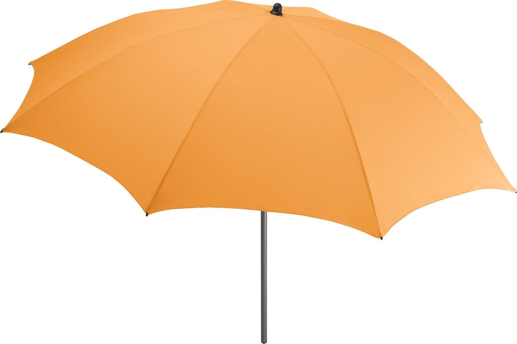 FARE Sonnenschirm M Höhenverstellbar Knickvorrichtung Lichtschutzfaktor UPF 50+ 180cm, Farbe:Aprikose