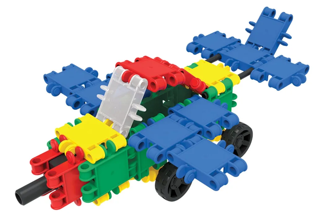 Blocs de construction 25in1 Rollerbox avec boîte de rangement mobile