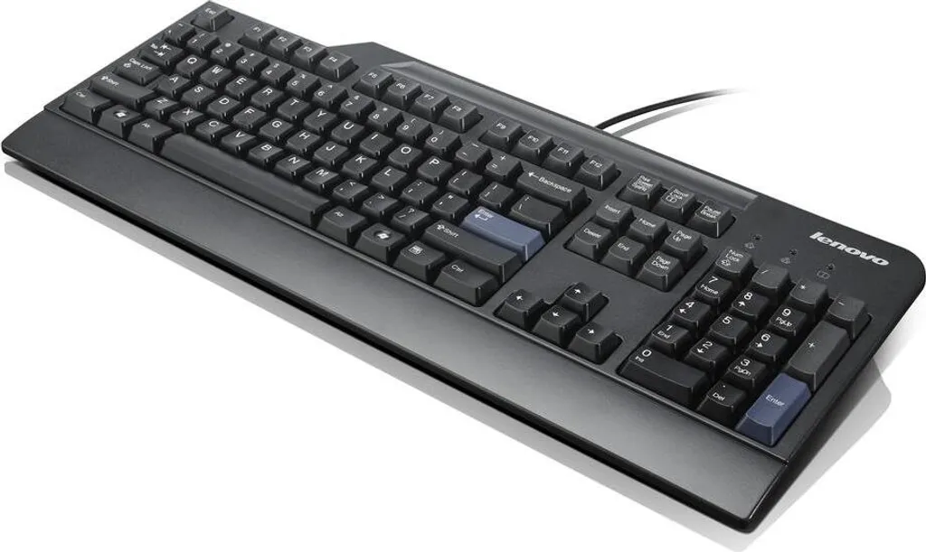 Clavier Lenovo 54Y9400 USB US English Noir Original FRU54Y9400 Neuf