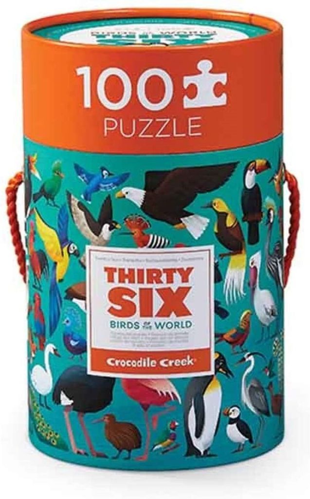 Puzzle Crocodile Creek 48 Pezzi Above & Below/Earth & Space New, Per Bambini, Unisex, Multicolore - 3