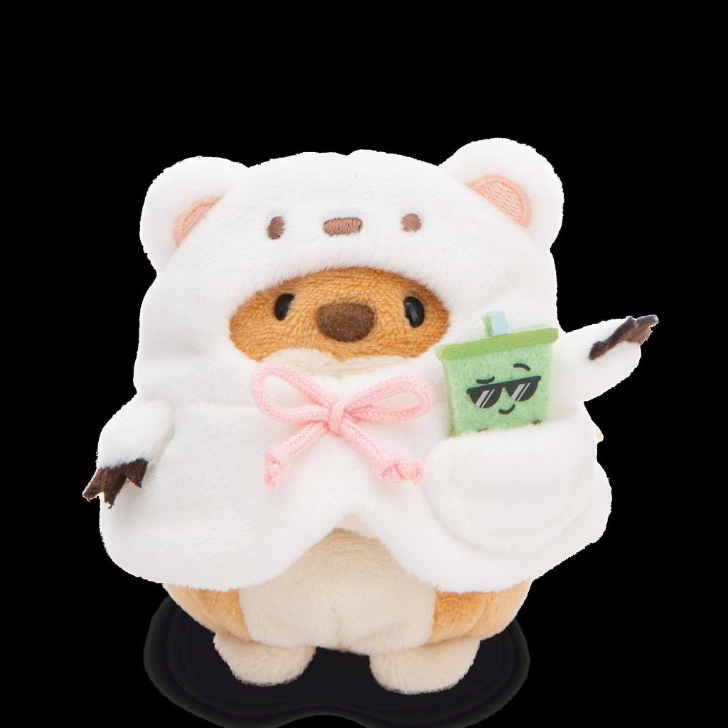 Nici Hund Hiro mit Eisbärkostüm mymochi 8 cm