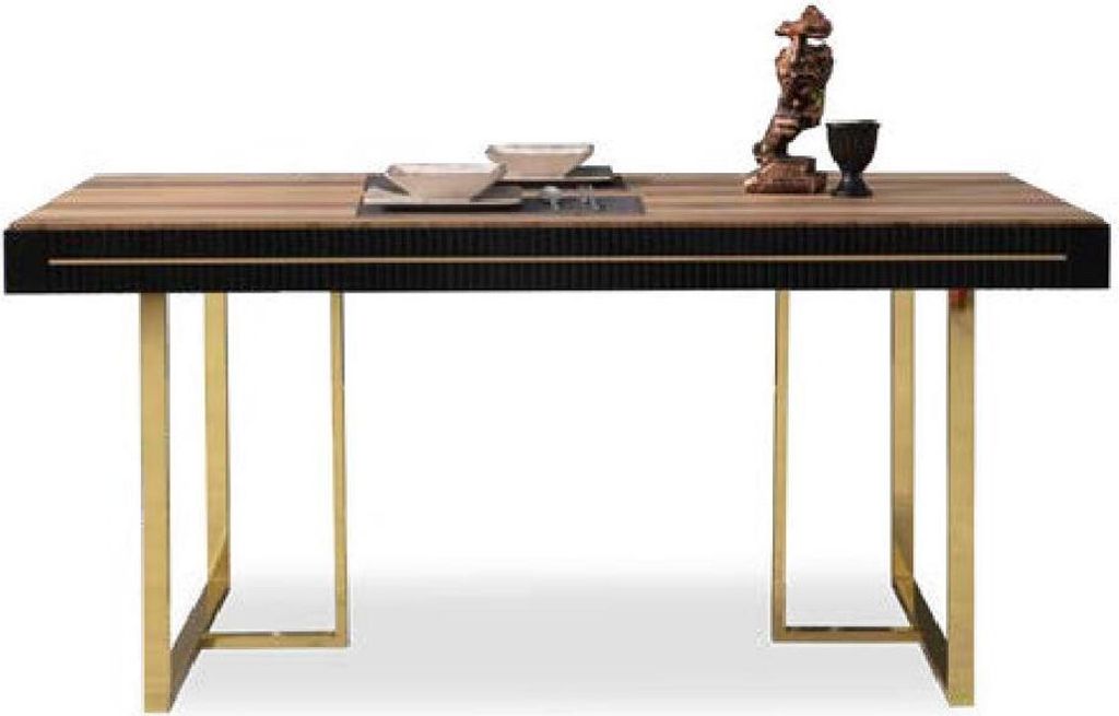 Holztisch Esszimmertisch Esstisch Tisch Esszimmer Essecke Holz Braun