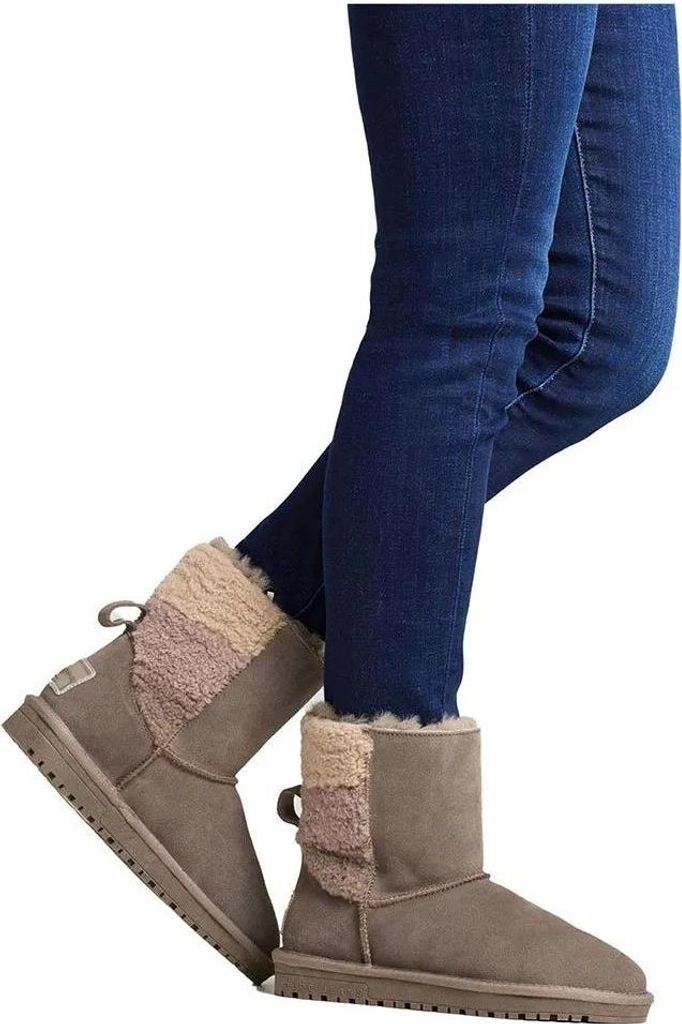 Pepe Jeans Diss Mix Stiefel Beige EU 38 Damen Beige EU 38