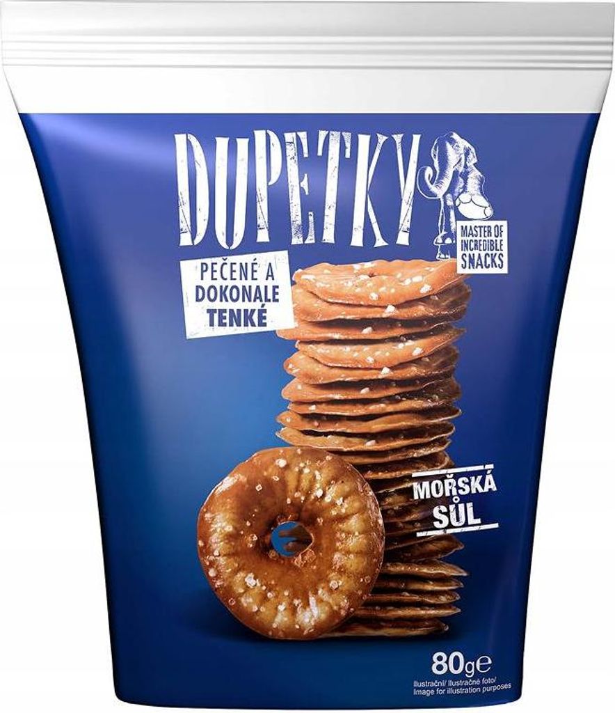 Dupetky talarki s mořskou solí 80 g Obrázek produktu 