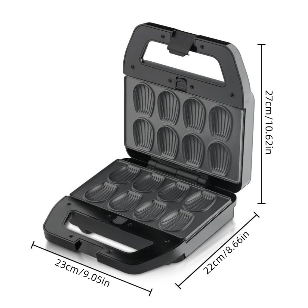 Elektrischer 6-in-1-Sandwich-Maker, Frühstücksmaschine mit 6 herausnehmbaren Antihaftplatten, doppelseitige Heizung, Waffeleisen, Donut-Maker, Pa...