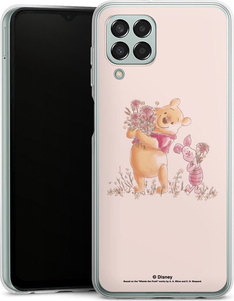 DeinDesign Handyhülle für Samsung Galaxy M33 5G Silikon Hülle Case Smartphone Schutzhülle Disney Offizielles Lizenzprodukt Winnie Puuh Ferkel
