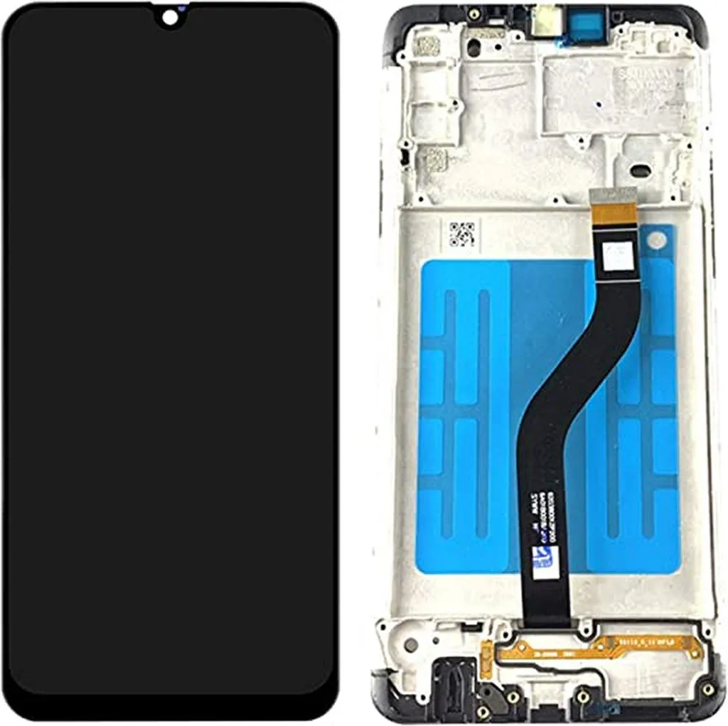 Écran LCD Samsung A20s A207F Noir - Bloc Complet de Remplacement Tactile