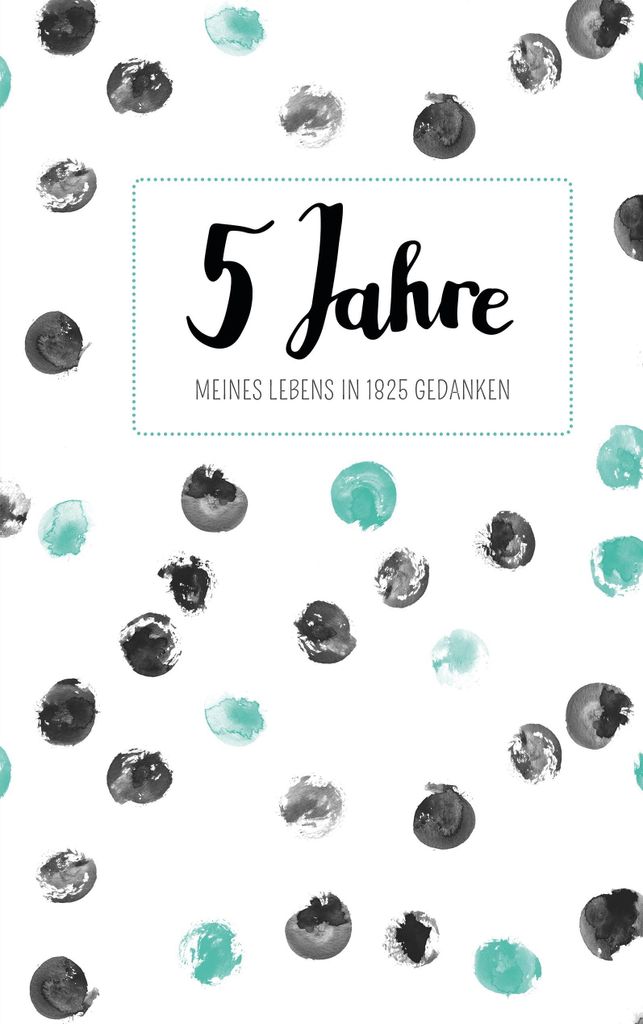 Tagebuch - 5 Jahre: Ringbuch, 192 Seiten, cremeweiß liniert