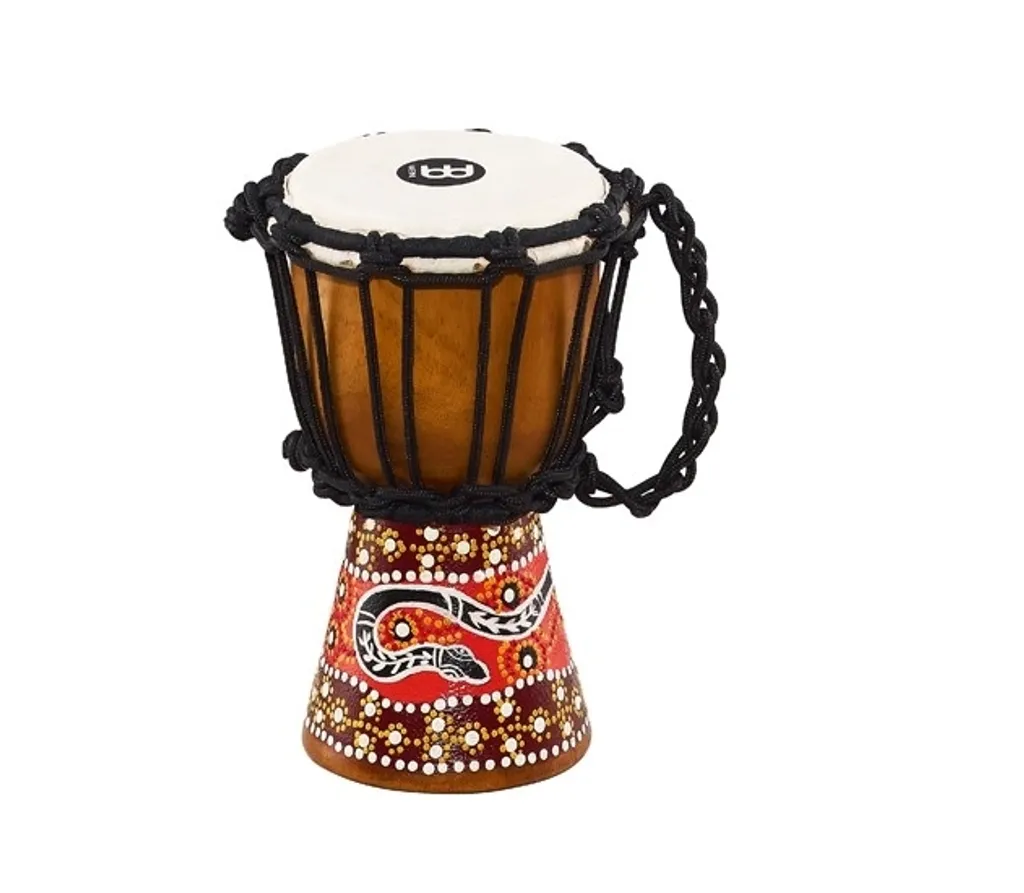 Meinl Djembe 4 1/2'' HDJ-5 XXS - Mini Percussion Artisanale en Acajou