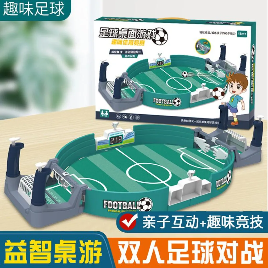 Table de Baby-foot 6 Balles Version Anglaise Améliorée pour Duel