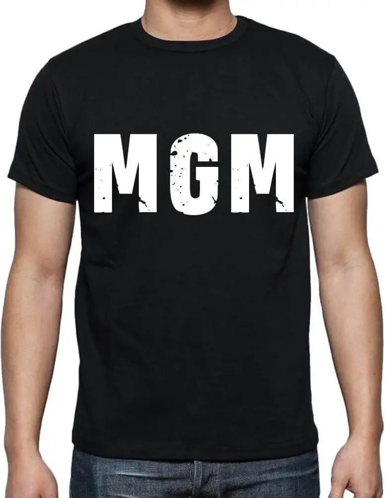 Herren Grafik T-Shirt Mgm Öko-Verantwortlich Vintage Jahrgang Kurzarm Lustige Druck Geburtstag Geschenk Mann
