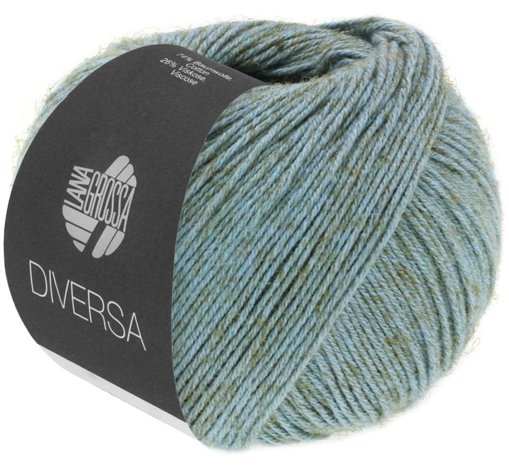Lana Grossa - Diversa 0008 graublau Produktbild 