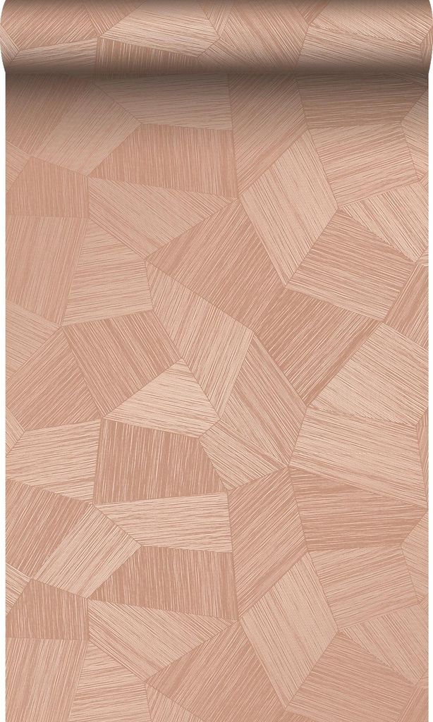Origin Wallcoverings Tapete 3D-Muster Terrakottarosa 53 cm x 10.05 m