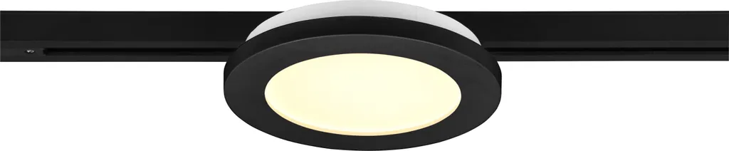 TRIO DUOLINE Plafoniera Nera 17cm - Illuminazione a Binario Moderna