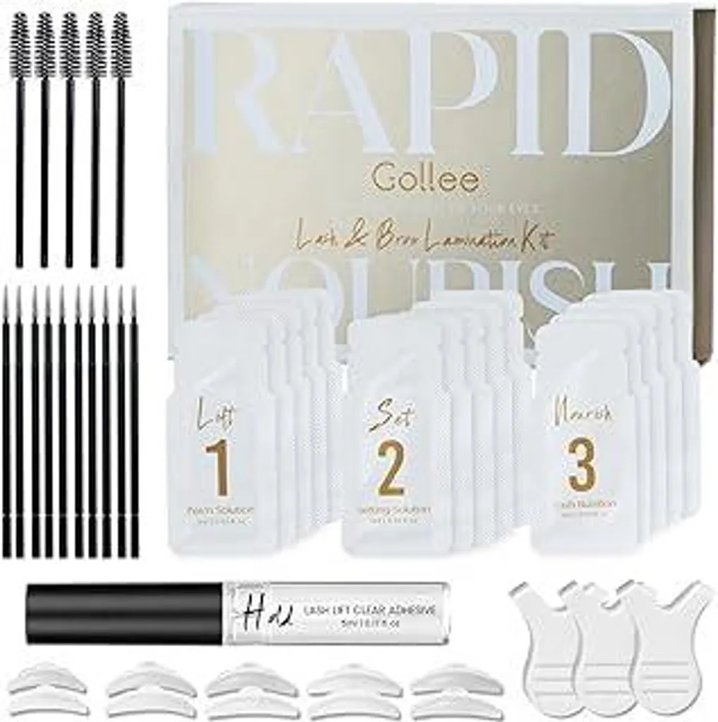 Kit Laminazione Ciglia e Sopracciglia Fai-da-Te | Risultato Salone