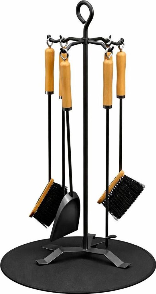 BLACK OAK Kaminbesteck ST. MORITZ 6-teilig – Ofenbesteck Produktbild 