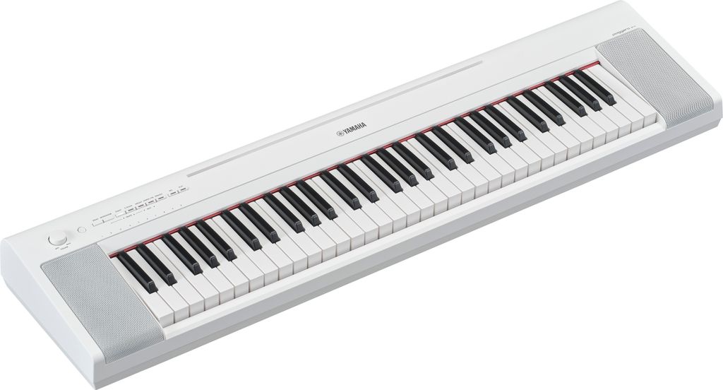 Yamaha NP-15 Piaggero Digital Keyboard – Leichtes und tragbares Keyboard mit 61 anschlagdynamischen Tasten und 15 Klangfarben