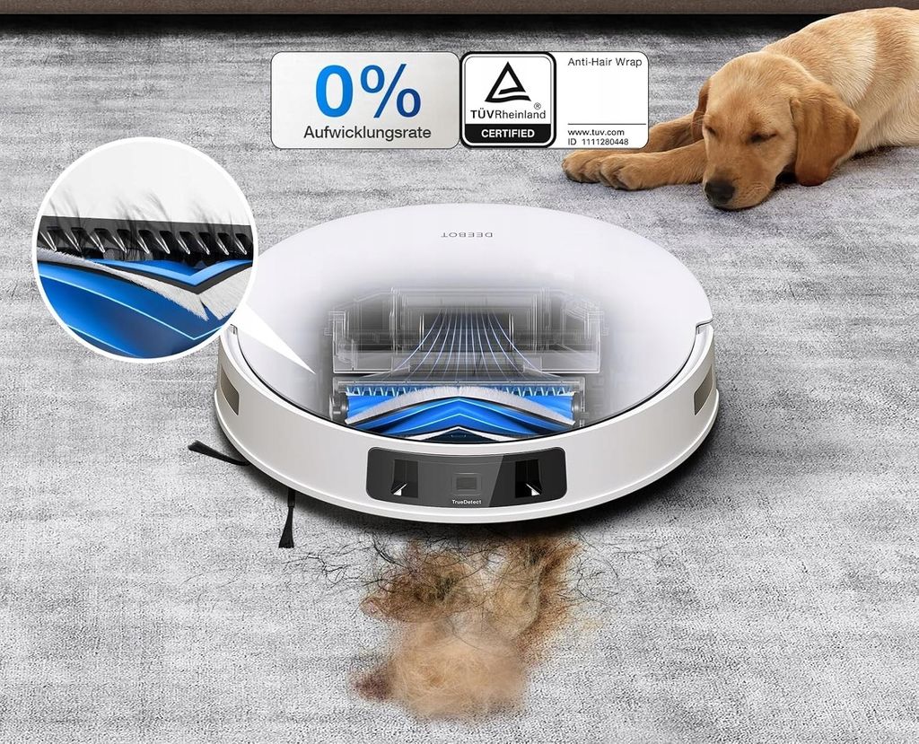 Robot sprzątający Ecovacs Deebot T30 Pro OMNI biały Zdjęcie produktu 15