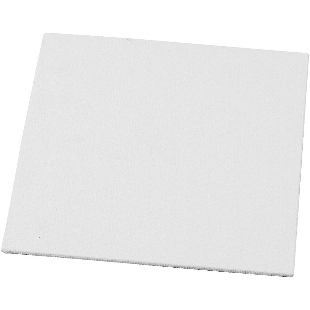 Creativ Company 225020, Lackierung, Leinwandpaneel, Weiß, 280 g/m², 150 mm, 150 mm