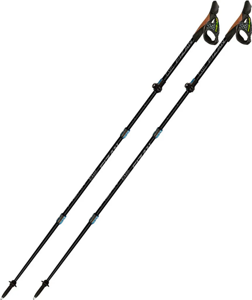 Bâtons de Trail Fizan RFP Silver 110-135 cm - Performance et Légèreté