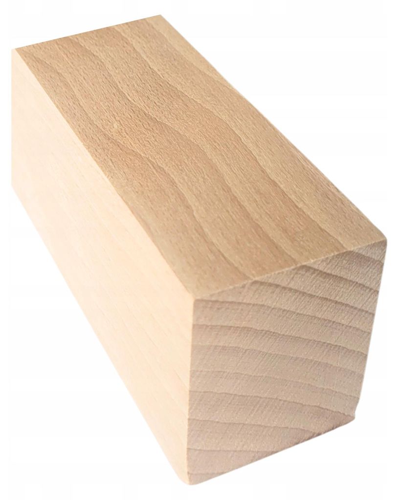 Piede per mobili in legno di faggio, 20 cm, legno, 60 x 40 Immagine del prodotto 