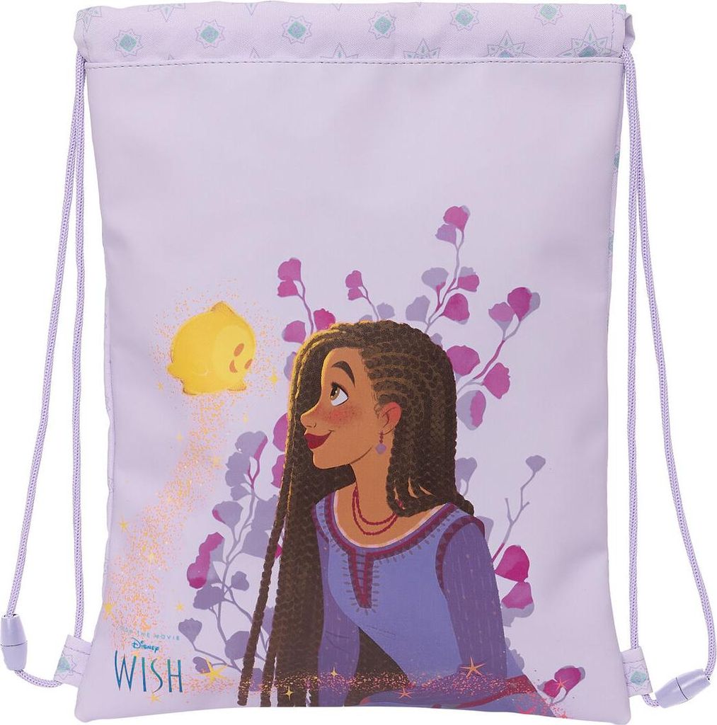 Mochila Saco Infantil Wunsch Lila 26 x 34 x 1 cm
