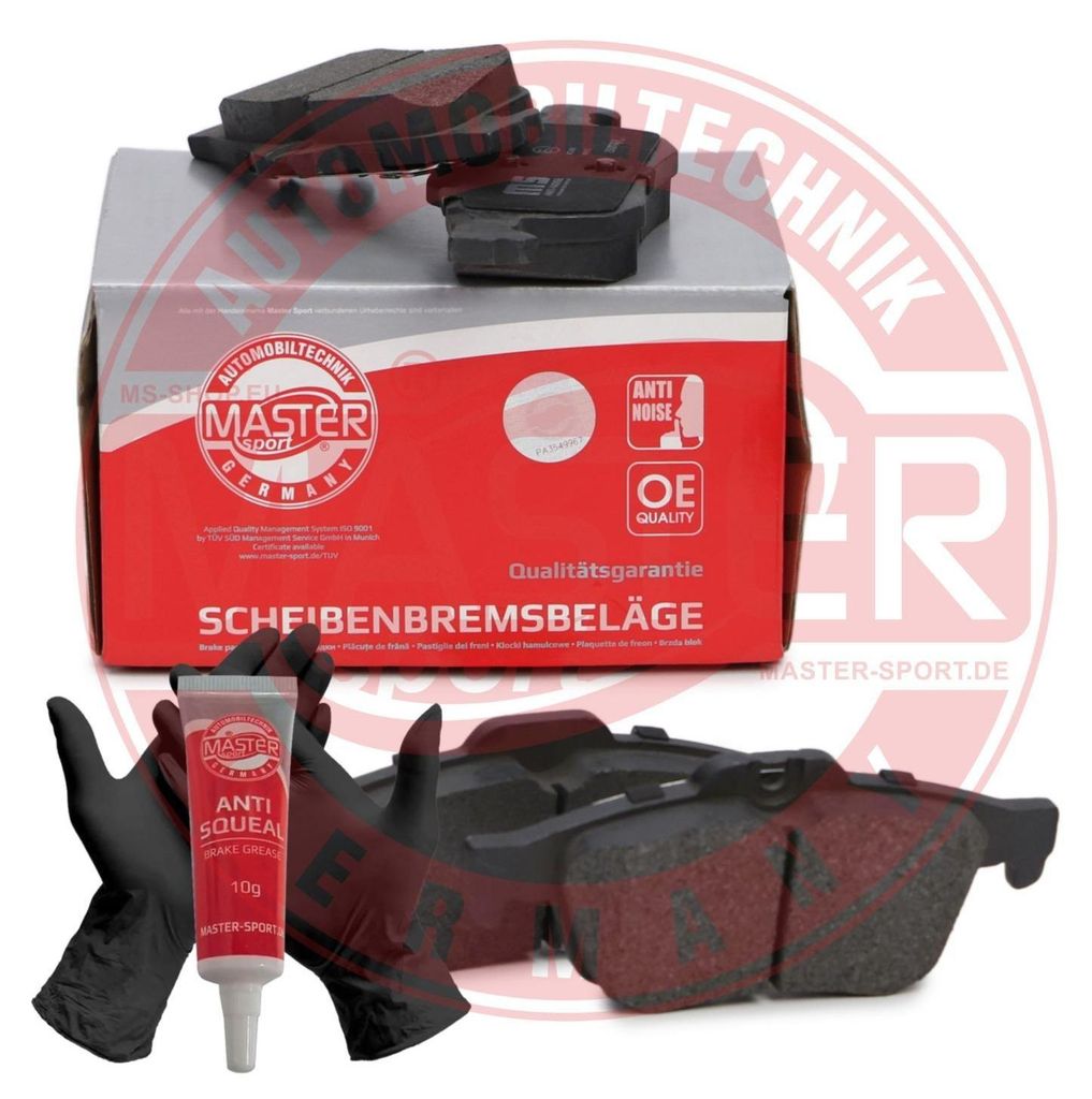 MASTER-SPORT Bremsbeläge Satz Hinten für RENAULT Latitude Limousine 236072872