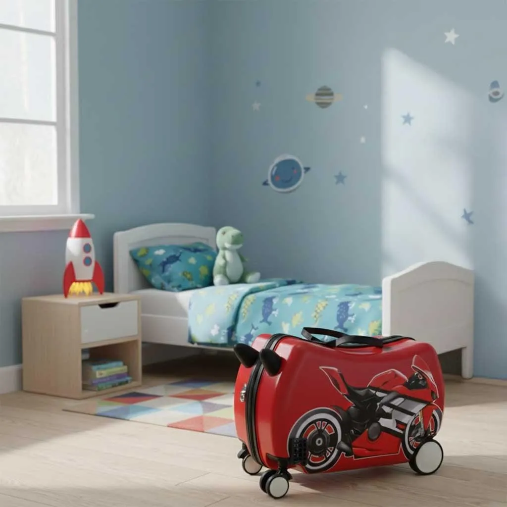 Valise à roulettes enfant robuste avec roues pivotantes silencieuses - 9