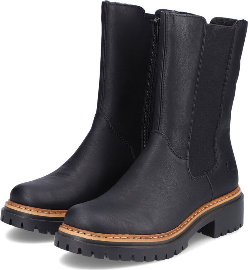Rieker damskie buty do kostki chelsea boot stretch z ciepłą Zdjęcie produktu 51