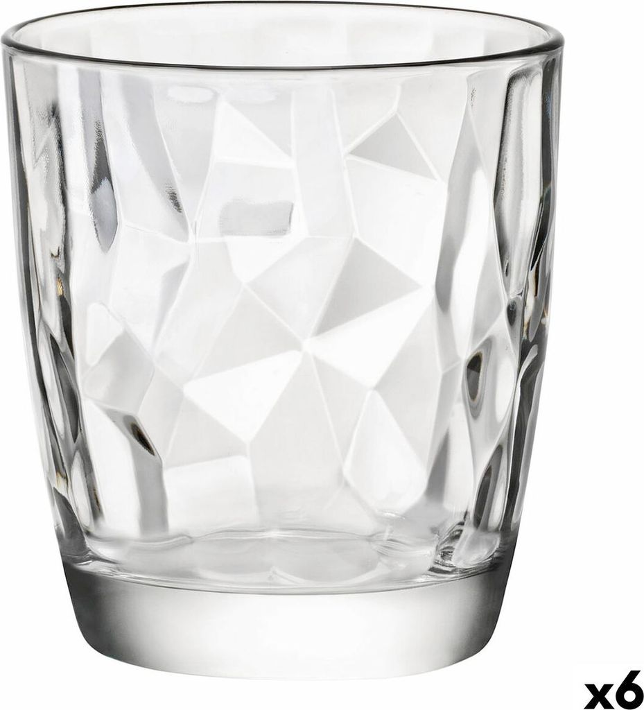 Bormioli Rocco 350200 Diamond Trasparente Trinkglas, Produktbild 