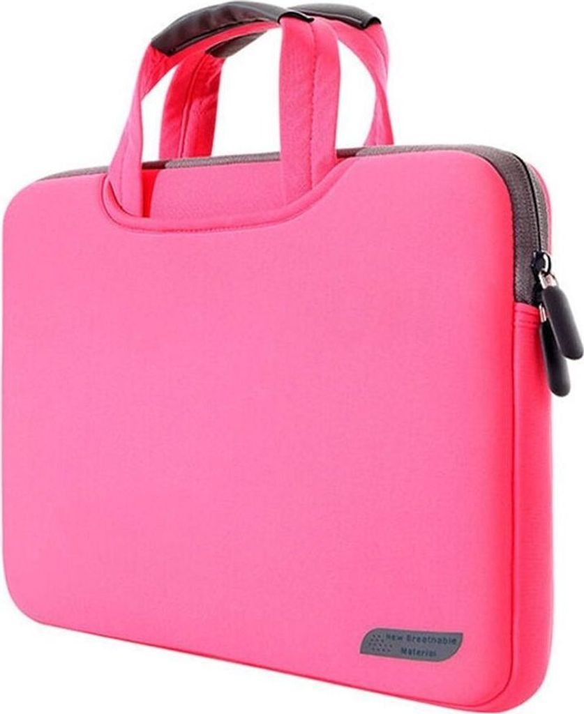 Mobigear Neon Neopren Laptop Aktentasche 11 - 12 Zoll Laptoptasche + Handgriff - Magenta