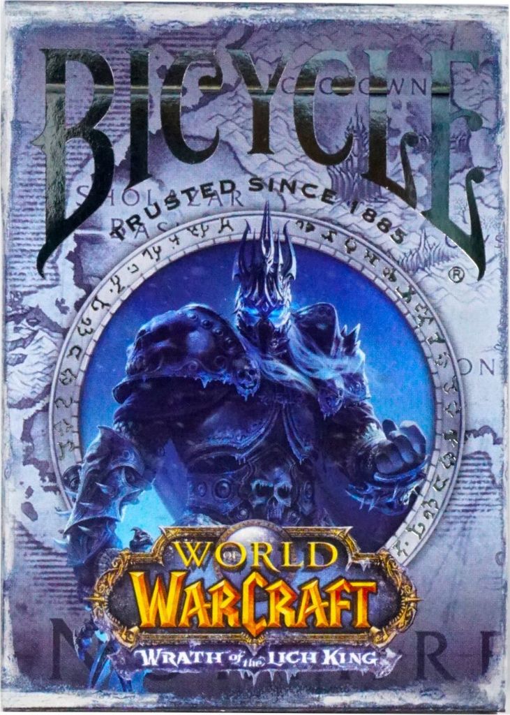 Bicycle® Kartendeck - World of Warcraft Wrath of the Lich Produktbild 