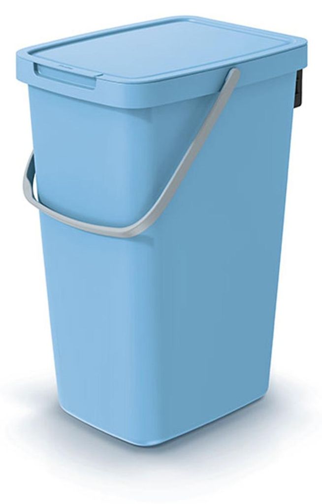Abfallbehälter 20L SYSTEMA Q COLLECT | Hellblau Produktbild 
