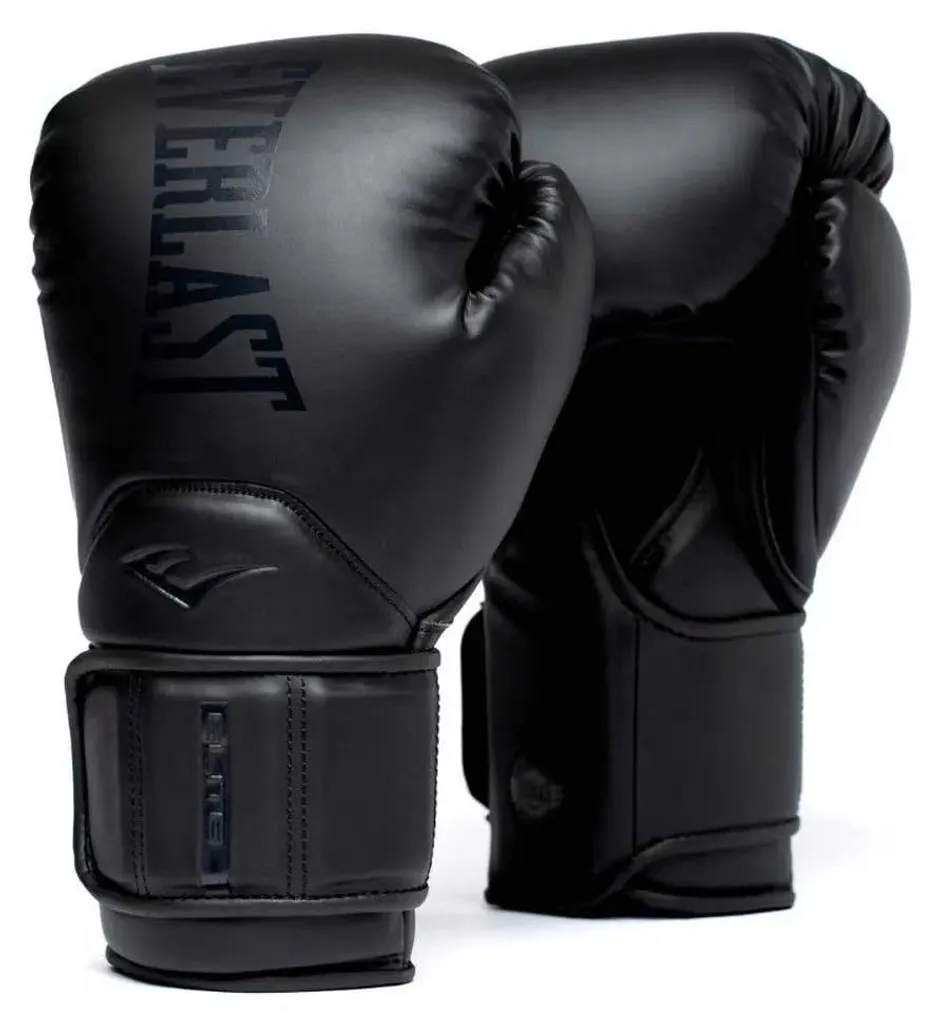Gants de Boxe Elite 2 Pro HL Noir 16oz contre les Douleurs aux Poignets