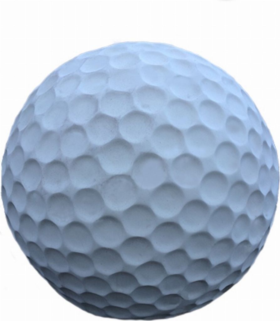 Golfball 120cm 120cm hoch Diverse Dekoelemente - GFK - übergroß XXL - für draußen