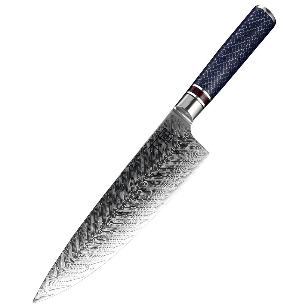 YEZEY Japonský kuchyňský nůž Damašková ocel VG-10 - velký Obrázek produktu 