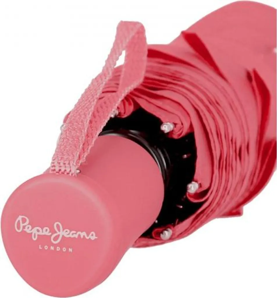 Parapluie Anti-Vent Pepe Jeans Rosa 74685PS Automatique Compact Durable