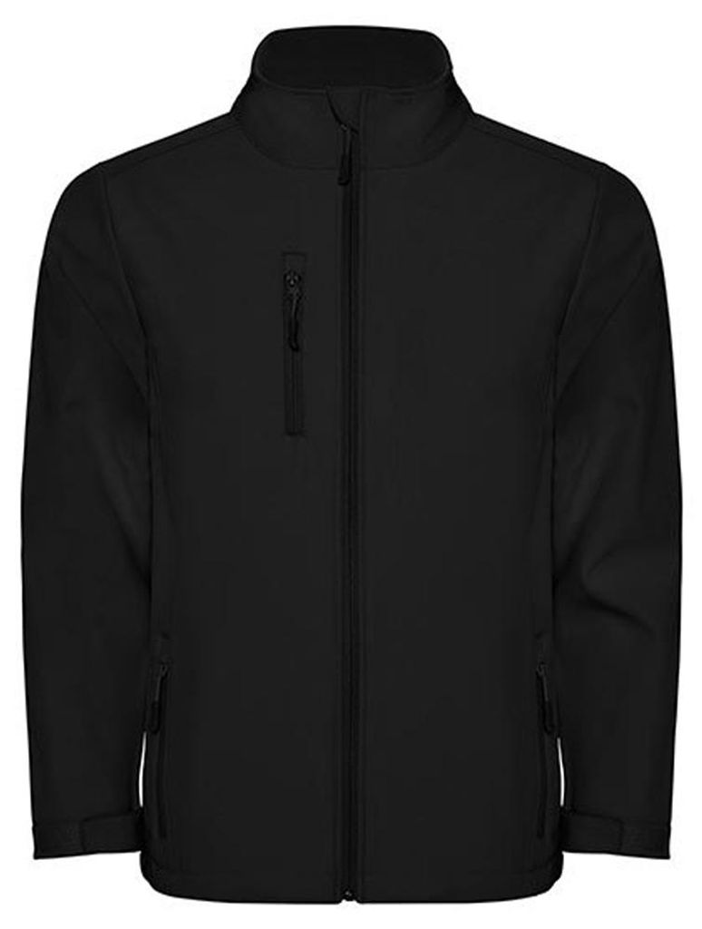 Roly - "Nebraska" Softshelljacke für Kinder LT5958 (140) (Schwarz)