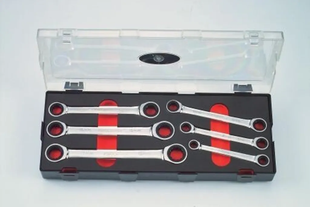Clé à cliquet double Force 6 pièces en acier chrome vanadium robuste - 2