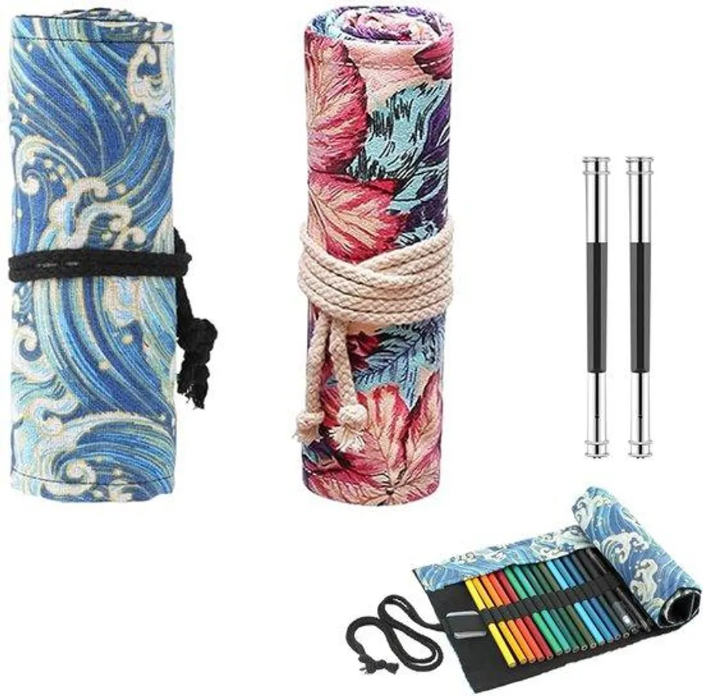 Trousse à pinceaux anti-abîme en toile pour protéger vos poils de brosse