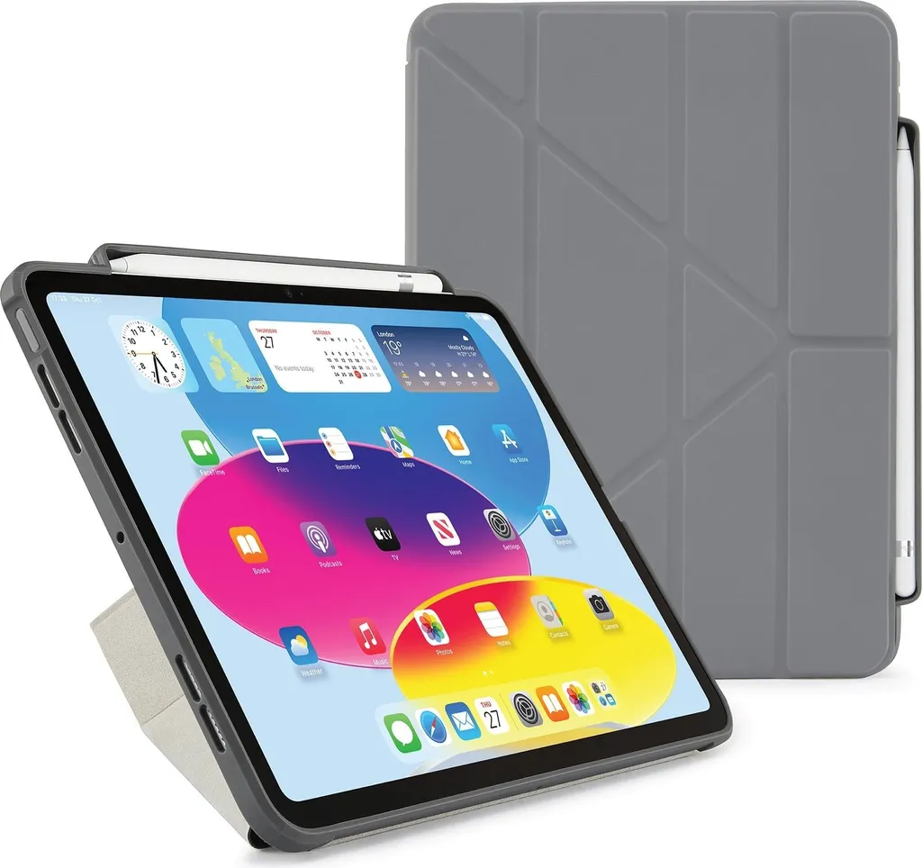 Étui de protection Origami pour iPad 10 avec veille auto