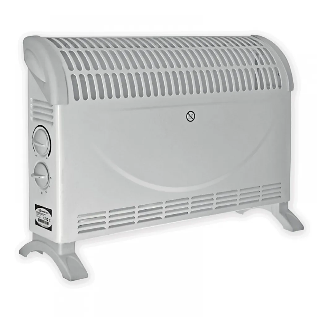 Descon Da-K2000 Convecteur Électrique 2000W - Chauffage Mobile Blanc