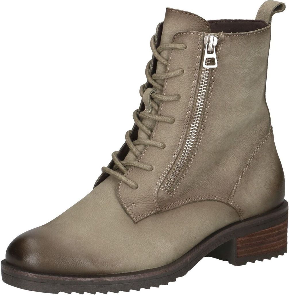 Caprice Schnürstiefel Kaltfutter in grün, Gr. 41