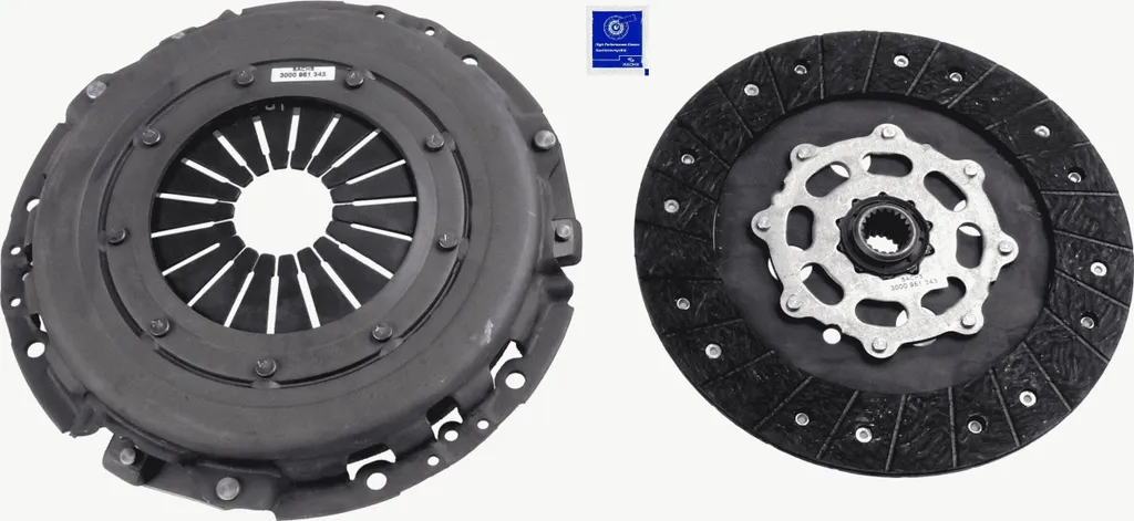 Embrayage SACHS 3000 951 343 Haute Durabilité pour Fiat Stilo OE